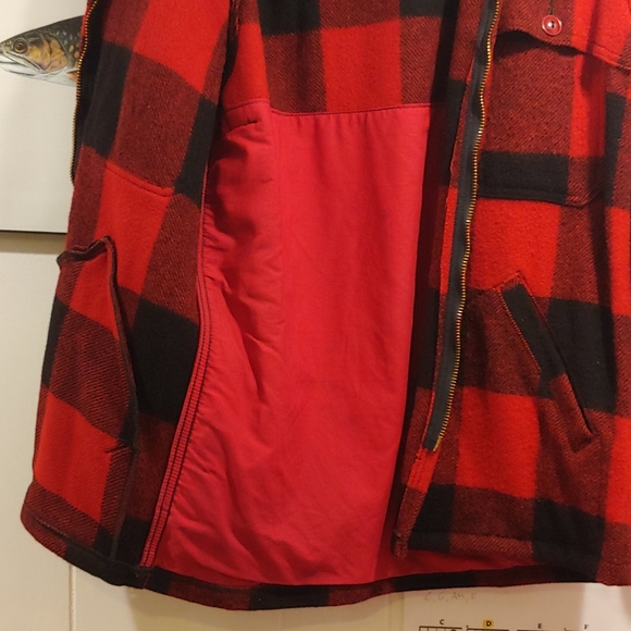 L.L. Bean Vintage Mackinaw Wool Field Coat - Picture 7 of 8